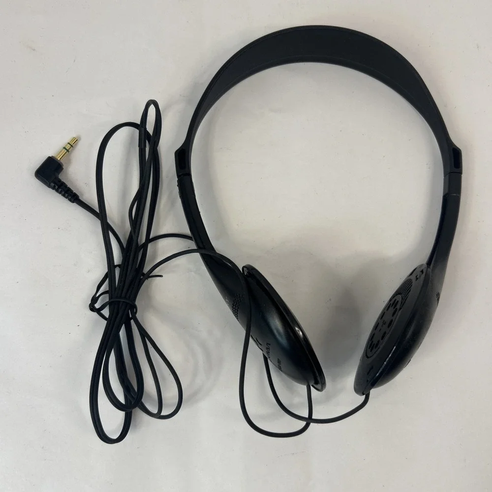 Vintage Sony Headphones MDR-027 Walkman Adjustable Lightweight NO Ear pads